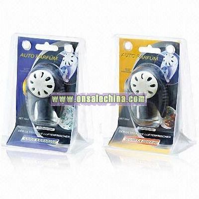 Car Air Freshener with Glass Container
