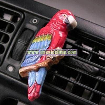 Car Air Freshener with Parrot Shaped
