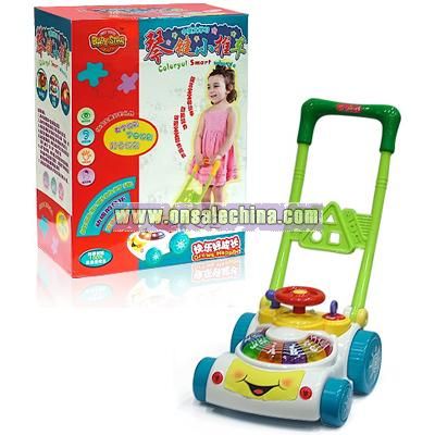 Child Educational Toy-Musical Handcart