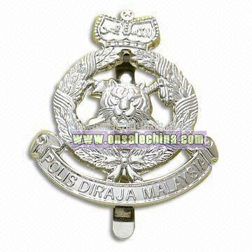 Metal Badges in Police and Military Medals
