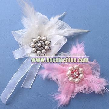 Handmade Multicolored Costume Brooches with Alloy Buttons