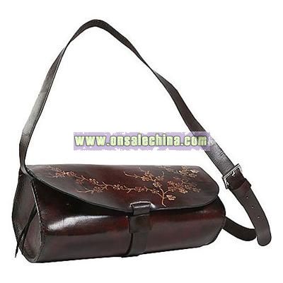 Wabags Tatto Leather Messenger