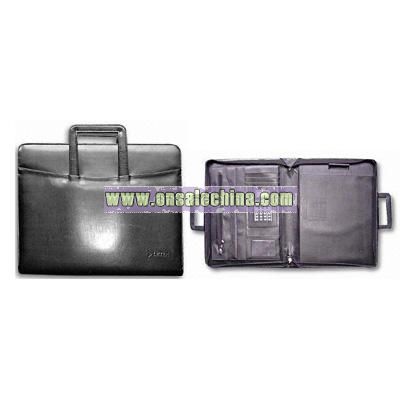 Multi-functional Leather Briefcase