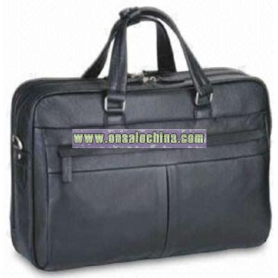 Leather Look PVC Briefcase