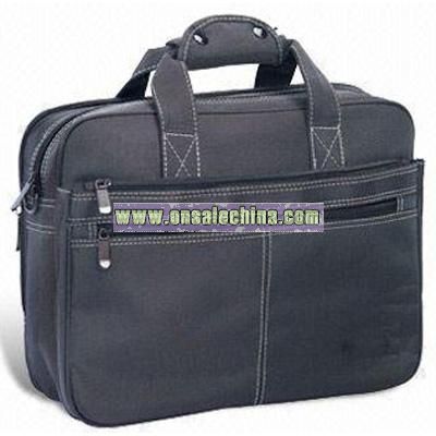 Jacquard 420D/PVC Briefcase