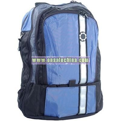 DadGear Backpack Retro Stripe Diaper Bag