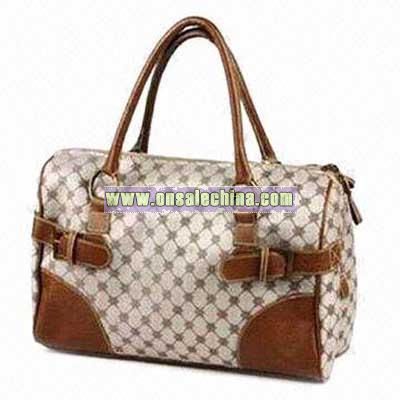 Fashionable PU/PVC/Synthetic Leather Handbag