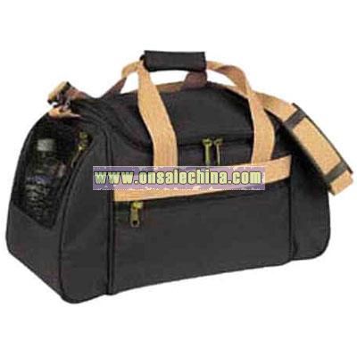 Polyester With Heavy Vinyl Backing Sports Bag