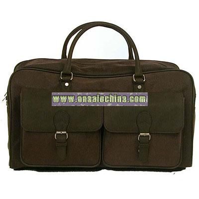 Stebco Brown Travel Duffel Sports Bag