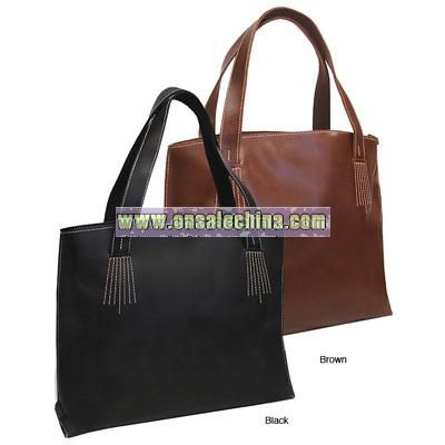 Legacy Leather Travel Tote Bag
