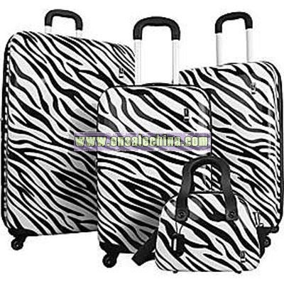 Travel Concepts Safari 4 Piece Luggage Set