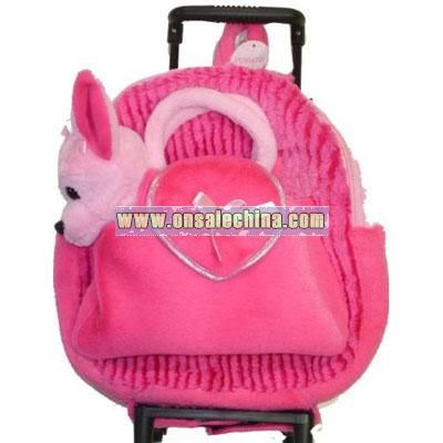 Pink Trolley Bag