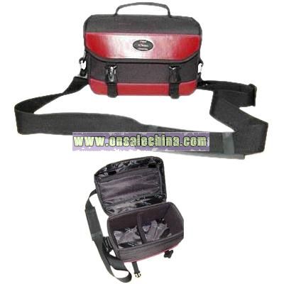 Digital Camera Bag with Removable Interlayer and CD Holder