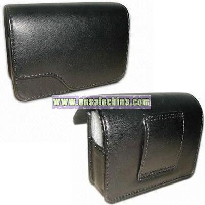 Digital Camera Case with Belt and Secure Magnetic Cover