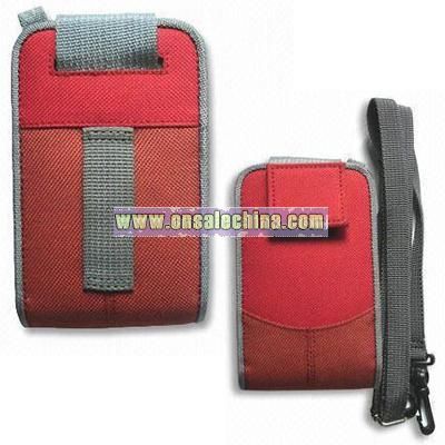 Fashionable Digital Camera Bag with Velcro Closure