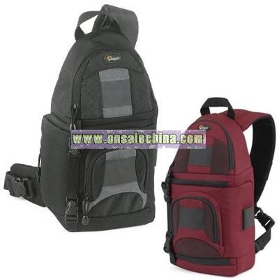 Lowepro SlingShot 100 All-Weather Digital Camera Backpack-Black&Red