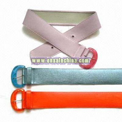 Womens Plastic Belts