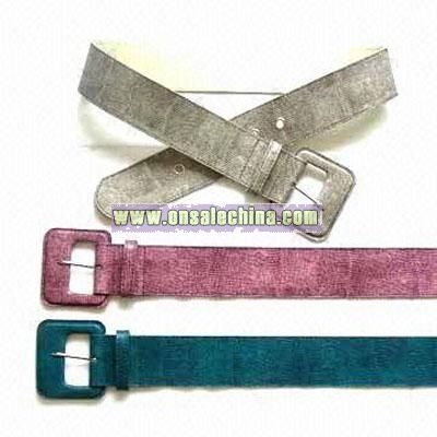 Stylish Men's and Women's Plastic Belts