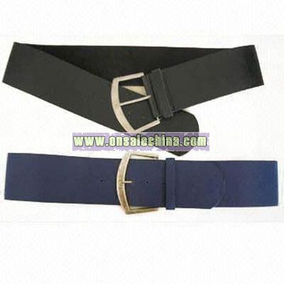 PU leather Women's Belt