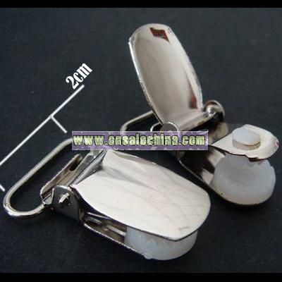 Metal Clips for Belt and Suspender pants