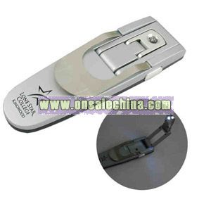 bright LED light and metal clip