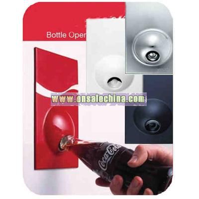 Square fridge magnet bottle opener