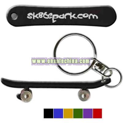 Skateboard - Key chain and bottle opener combination