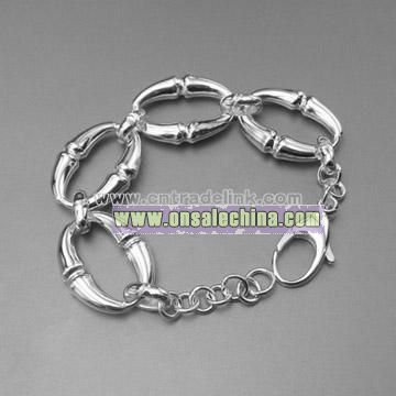 Women's 925 Sterling Silver Chain Bracelet