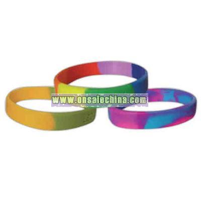 Swirl silicone bracelet