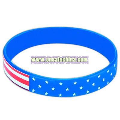 Americana - Stock design silicone wristband