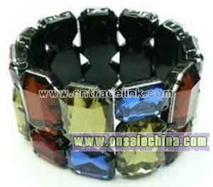 Alloy with Taiwan Acryl  Jewelry Bracelet