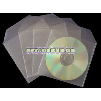 Plastic CD sleeve