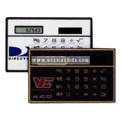 Solar power credit card calculator