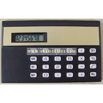 Card Size Calculator w/copper plate