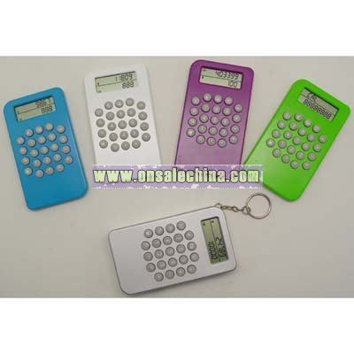 Ipod shape 8 digit handheld Calculator
