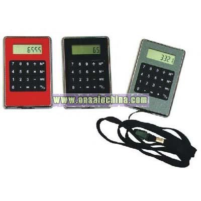 Calculator with Lanyard