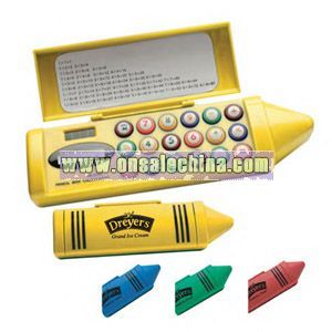 Pencil Box Eight Digits Calculator