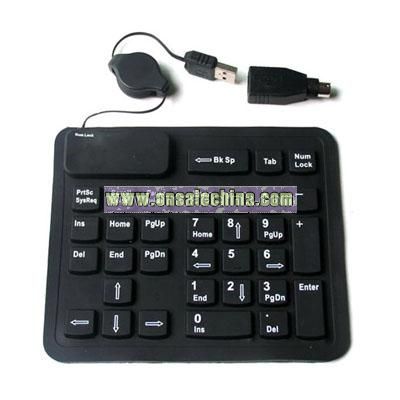 Silicone Calculator USB Keypad