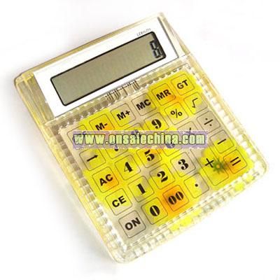 Touching Screen Calculator