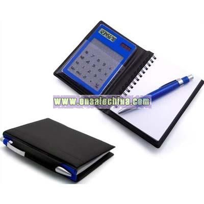 Touch Screen Calculator with Notebook