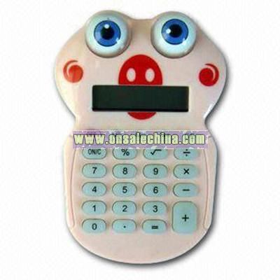 Calculator with Rubber Key