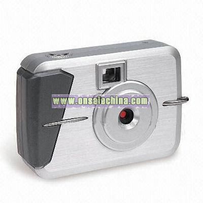 Digital Camera with Low Voltage Alarm