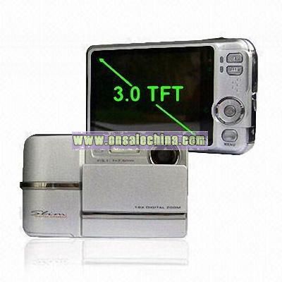 5.0 MP Digital Camera with 3.0-inch TFT Screen