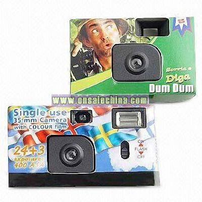 Battery-Operated Disposable Camera