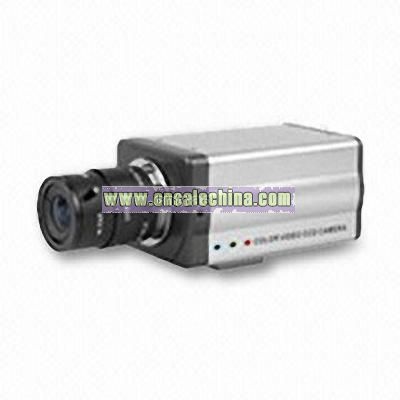 CCD CCTV Camera with PAL/NTSC Signal System and 480 TV Lines Horizontal Resolution