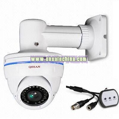 IR Dome Camera with 1/3-inch Sony CCD Image Sensor and 4 to 9mm DaiWon Lens