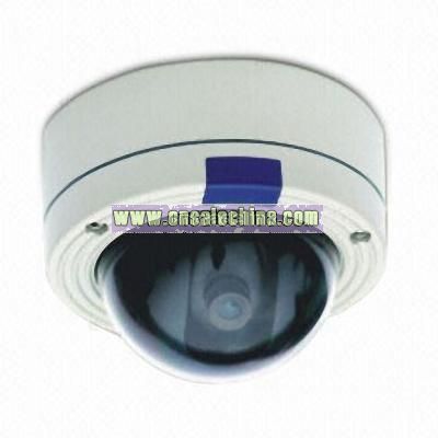 Dome Camera with Auto White Balance and Water-resistant Features
