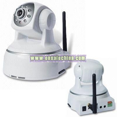 IP Camera with H.264 Compress Format and 5V DC Power