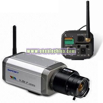 Wireless IP Camera with Wi-Fi Technology