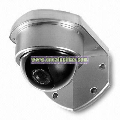 IP Dome Camera with Built-in ADSL Auto-dial Function and PTZ Control